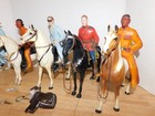 Lot Of 1950 s Hartland Figures  Horses    Accessories   10 65