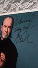 George Carlin Rare Comedian Autographed 8x10 Photo Signed Stay Cool To Barbara