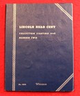1941-1974s Lincoln Cent Penny Whitman Used Folder 87 Wheat   Memorial Coins