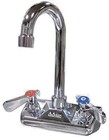 4  Aa-410g Wall Mount Commercial Hand Sink Faucet With 3-1 2  Gooseneck Spout 