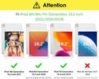 For Ipad 9th 8th 7th Gen 10 2   Case Smart Trifold Stand Cover W pencil Holder
