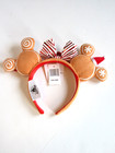 Disney Parks Christmas Gingerbread Minnie Mickey Mouse Ears 8   brand New Nwt 