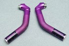 Answer Hyper Ends Aluminum Bar Ends  Purple  Long l j-bend
