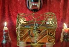 Haunted Dybbuk Box  Locked In Cage- Demonic Entities Lurking Within Never Open