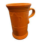 Fiesta Orange Cappuccino Mug 6 