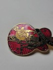 Vintage Hard Rock Cafe Pin San Francisco Ca Usa Eddie Cochran Guitar Dead Rocker