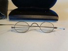 Antique Civil War Era Silver-tone Eyeglasses - Free Shipping