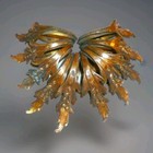 10 Beautiful French Antique Gilded Bronze  Brass  Curtain Rings