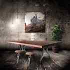 Vintage Industrial  Ductile Cast Iron Table Legs - Set Of 2