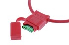 10 Gauge Fuse Holder - 10 Awg Inline Fuse Holder W  Both 30   40 Amp Atc Blades