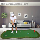 Professional Indoor outdoor Golf Putting Green Training Mat - Large   Durable