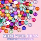 24000 Multicolor Resin Rhinestones With Tweezers And B7000 Glue For Crafts