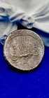   scarce   2 000 Yr Old Mark Antony Silver Ar Roman Denarius 32-31 Bce 