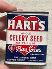 Hart s  Whole Celery Seed Metal Spice Tin 1 5 Ounces As Seen Cinn  Ohio  Look