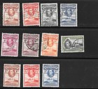 Gold Coast Card Of 17 Kg6 Good Used   Mint Hinged Stamps  All Sound