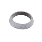 2 25   Exhaust Tail Pipe Donut Gasket Muffler Seal Ring Exhaust Flange Gasket