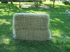 10  X 8  White Square Net Nylon Horse Hay Netting  2    42 400 Lb Test Bale Nets