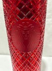 Starbucks Red Holiday Winter 2021 Jeweled Tumbler Cup 24 Ounce Venti Reusable