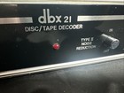 Vintage Dbx 21 Disc  Tape Decoder Noise Reduction Model 21 Usa Free Shipping