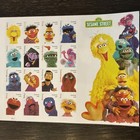 Sesame Street Characters Usps Forever Stamps Sheet Of 16   mint Condition  