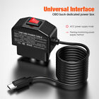 Obd Power Cable For Dash Camera Obd2 To Usb C Type C micro 24 Hours Surveillance