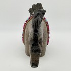 Navajo Painted Stone Horse Fetish Native American Art By Harold Davidson