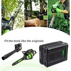 For Greenworks 80v Gba80200 pro 80 Gba80500 Gba80200 2901307 8ah Li-ion Battery