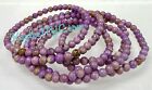 Wholesale 6 Pcs Phosphosiderite 5mm 7 5    Crystal Stretch Bracelet