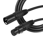 Premium Xlr Male To Female All Sizes Microphone Cable Balanced 3 Pin Pro Grade