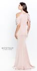 Mon Cheri Montage 120906 Evening Gown New Gray Size 8 Mother Bride Wedding