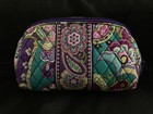 Vera Bradley Purple Paisley Medium Cosmetic Bag