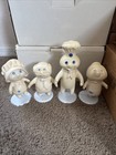 Pillsbury Doughboy Poppin Fresh 4 Pc Family W grandpa grandma display Stands