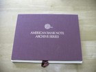 1991 American Banknote Archive Series W  12 Intaglio Engravings Limited Edition