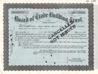 Vintage Original Stock bond Certificates - All Different - Lot Of 10
