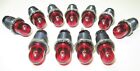 2pcs Vintage Dialight Dialco Series 137 Panel Mount Indicator Lights