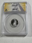 1963 Canada 10 Cents Proof Like Silver Coin Graded Ms 66 By Anacs