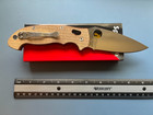 Spyderco Manix 2 Xl Brown Canvas Micarta  3 85  Satin Cru-wear  - O82