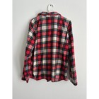 Jammies For Your Families Womens L Red Plaid Fleece Pajama Set 2 Piece Sleepwear