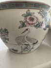 Asian  Oriental  Chinese Fish  Bowl Planter