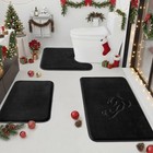  Bathroom Rugs Sets 3 Piece  Non-slip   Quick Dry Bath Mat Set  Ultra Soft 