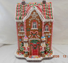 New 2025 Trimsetter Gingerbread Large Light Up Led  mansion House  W tree Bonus