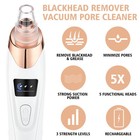 Blackhead Remover Pore Vacuum facial Pore Cleaner Tools-3 Suction Power 5 Probes