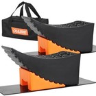 Curved Leveling Blocks  Raised Tire Change Ramp  For Rv 2 Set   Raise 4 -6 