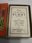 Vintage Parker Brothers Rummy And Other Games Home Edition Playing Cards