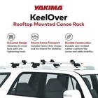 New Yakima Keelover Canoe Brackets Fits Factory Round Or Square Crossbars  04069