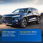 Arana Rear Hatch Trunk Strut Lift Support For Hyundai Santa Fe 2015-2017 