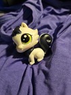 Littlest Pet Shop White   Black Cat Figurine Collectibles  Lps