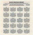 Scott  3142 Classic American Aircraft Sheet Of 20 Stamps - Mnh