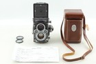 Meter Works  top Mint W  Case   Rolleiflex 3 5f Tlr Planar 75mm F3 5 From Japan