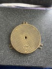 Zurn 6 1 4  Brass Cleanout Cover W  Brass Floor Box Mounting Ring